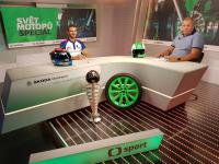 Patrik Hájek v ČT Sport - Svět motorů ..