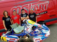 Jakub Talaš továrním jezdcem firmy MS Kart ...